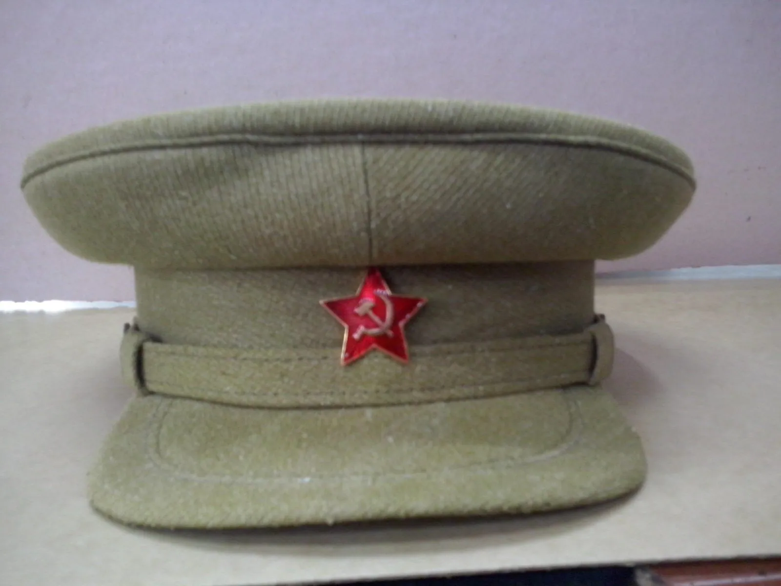 Фуражка полевая времён Второй мировой войны — ручной пошив, севастопольская фуражечная мастерская — фото 4