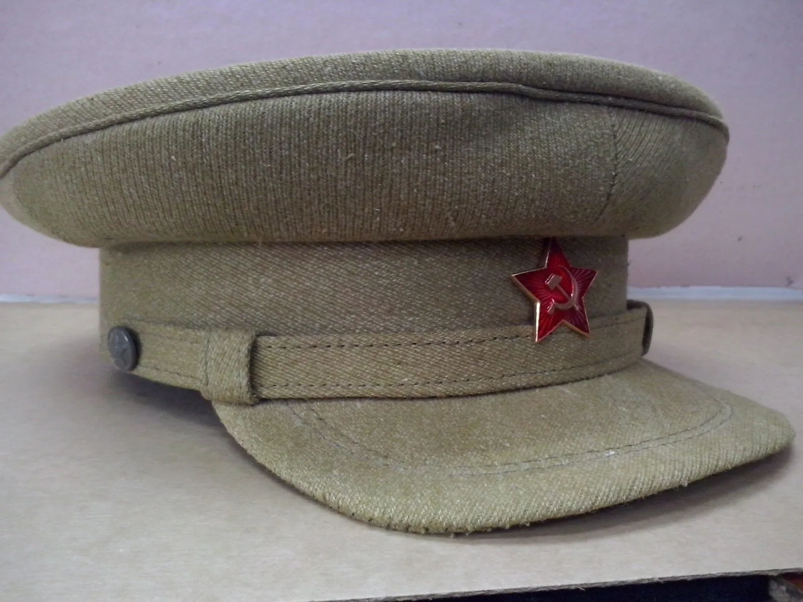Фуражка полевая времён Второй мировой войны — ручной пошив, севастопольская фуражечная мастерская — фото 3