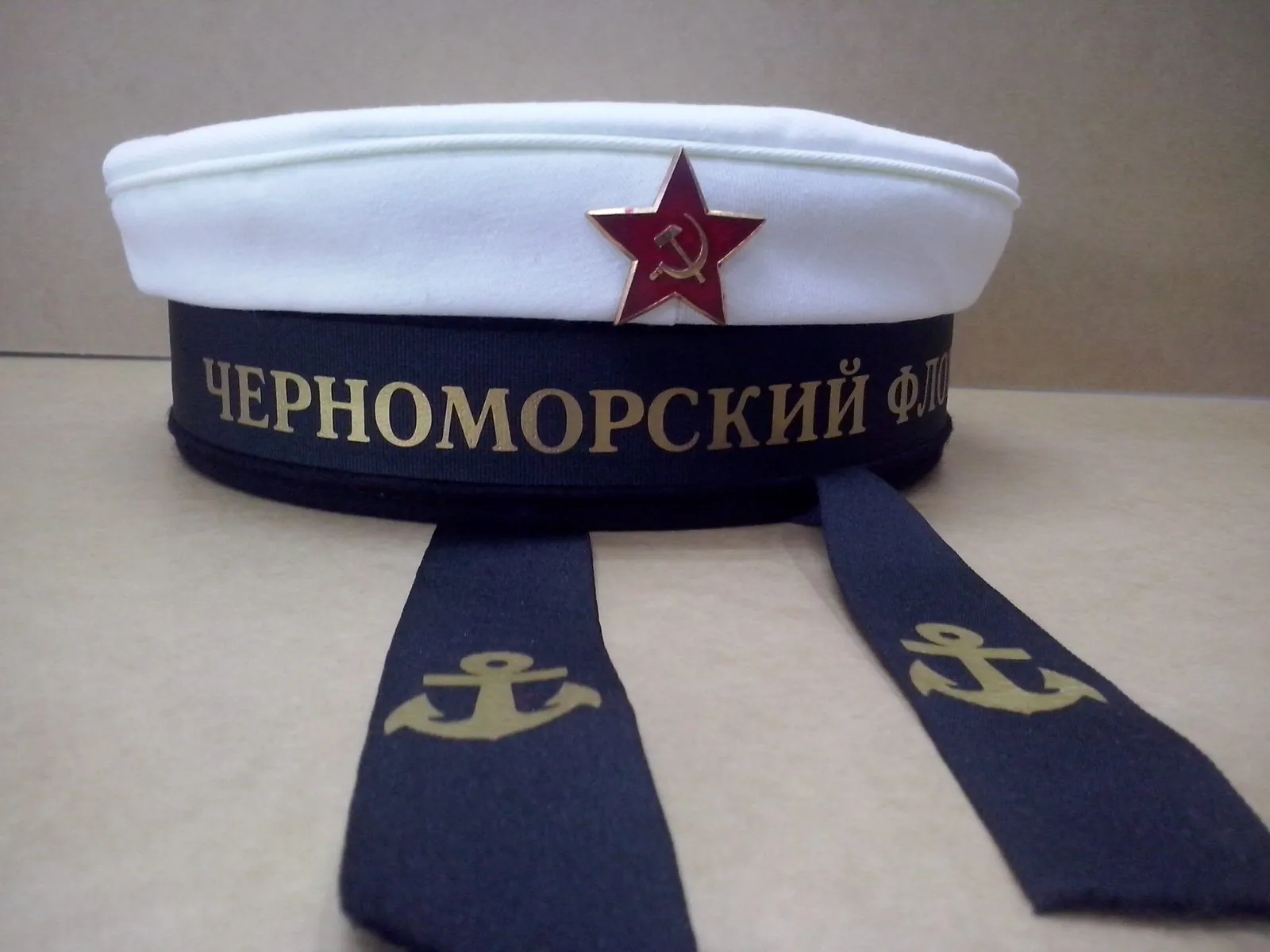 Бескозырка белая ВОВ — ручной пошив, Севастополь