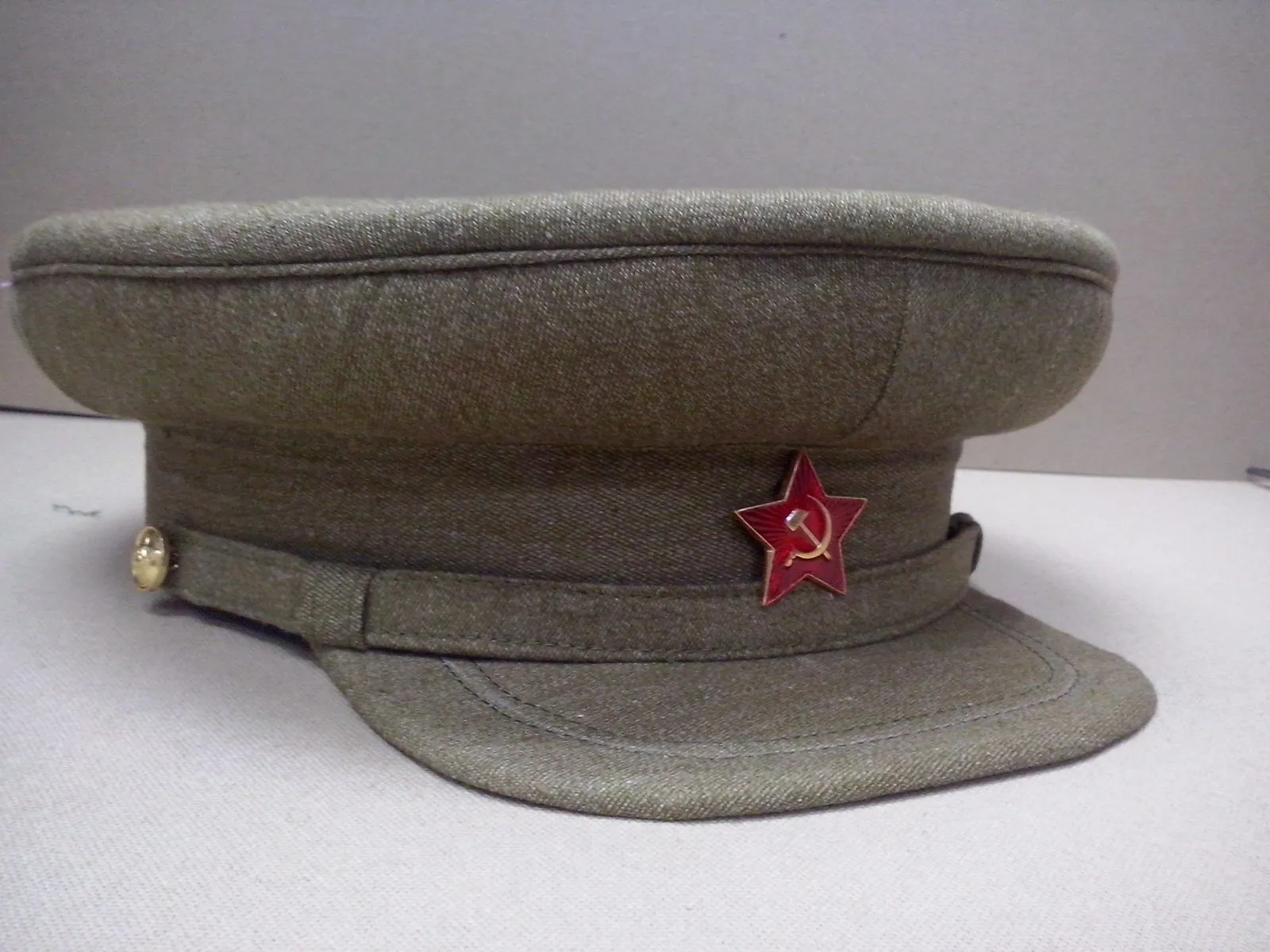 Фуражка полевая времён Второй мировой войны — ручной пошив, севастопольская фуражечная мастерская — фото 7