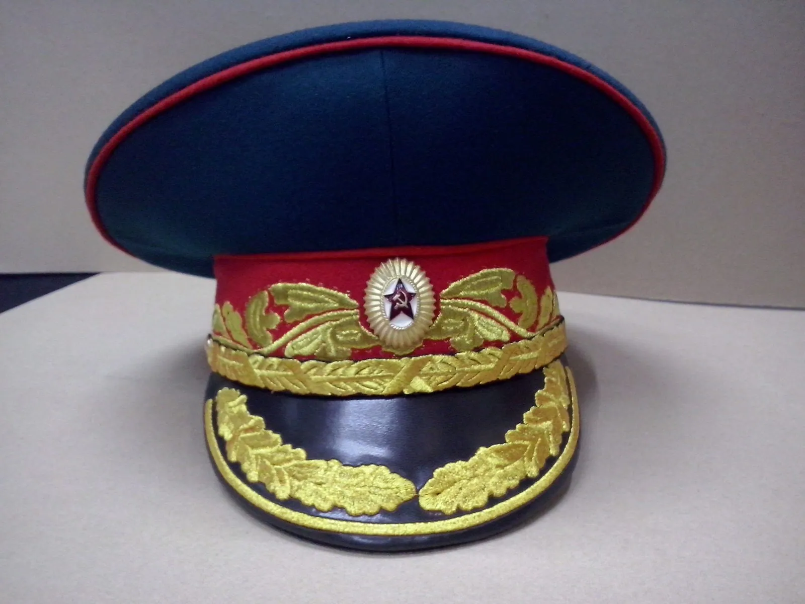 Фуражка маршала парадная СССР — ручной пошив, севастопольская фуражечная мастерская — фото 4