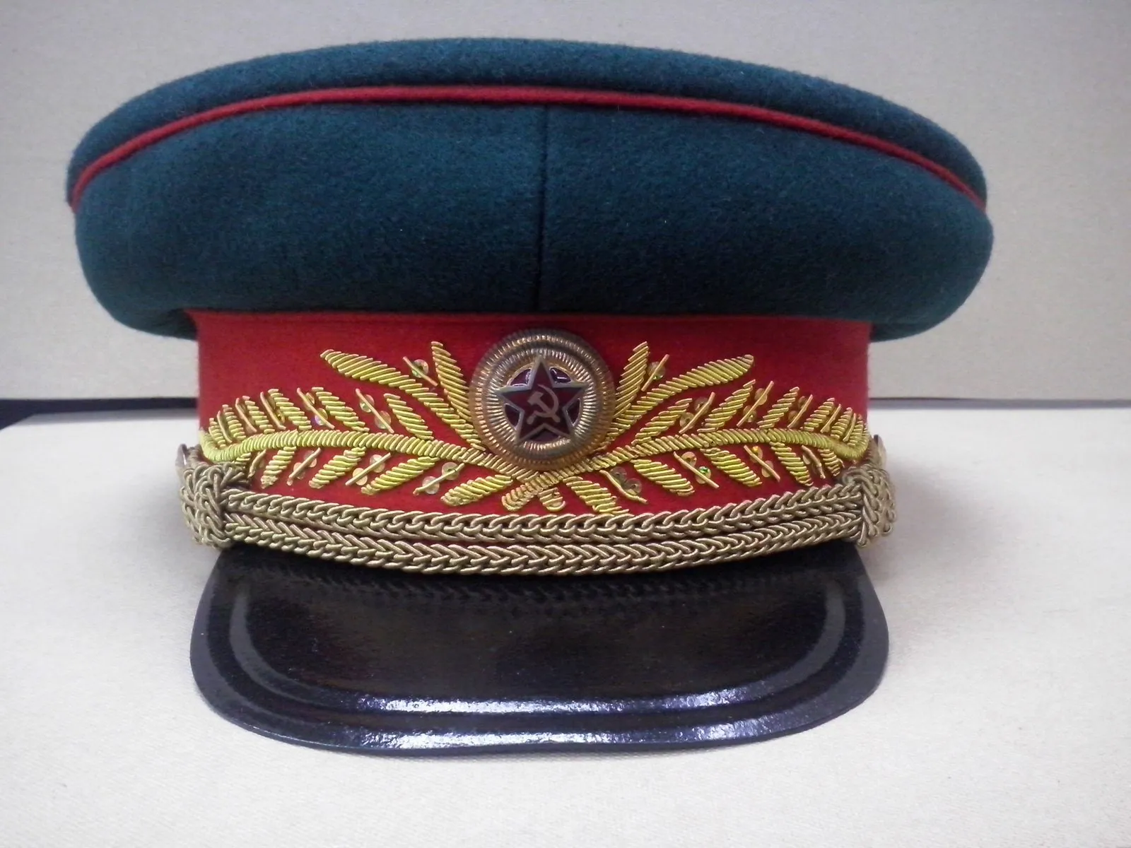 Фуражка генеральская парадная образца 1945 года — ручной пошив, Севастополь