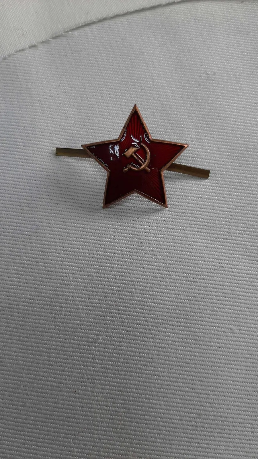 Звезда на бескозырку латунная — ручной пошив, Севастополь