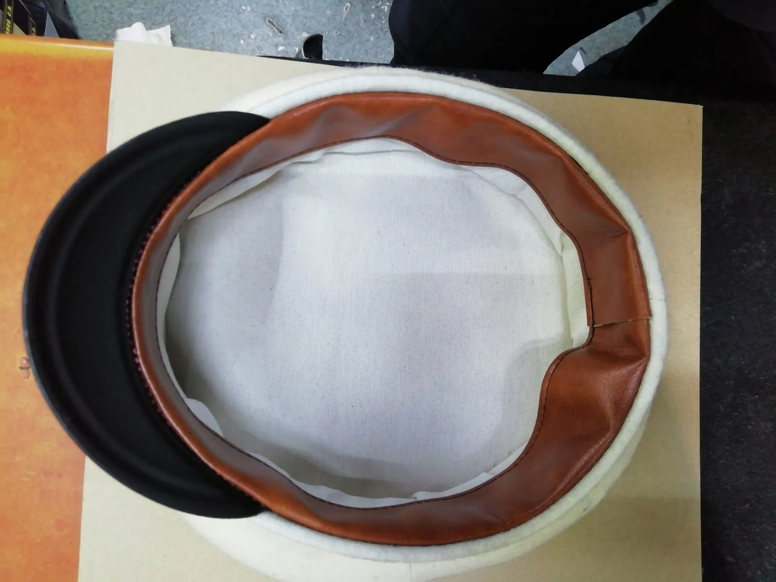 Фуражка марковцев — цветные дивизии — ручной пошив, севастопольская фуражечная мастерская — фото 3