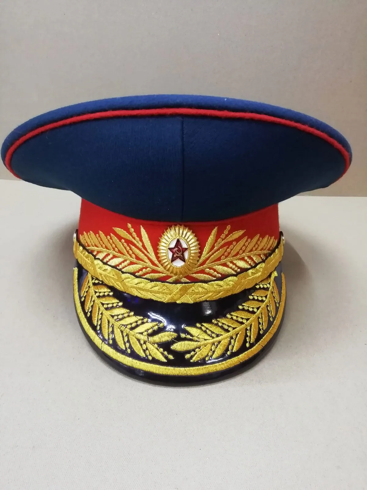 Фуражка генеральская парадная сухопутных войск СССР — ручной пошив, Севастополь