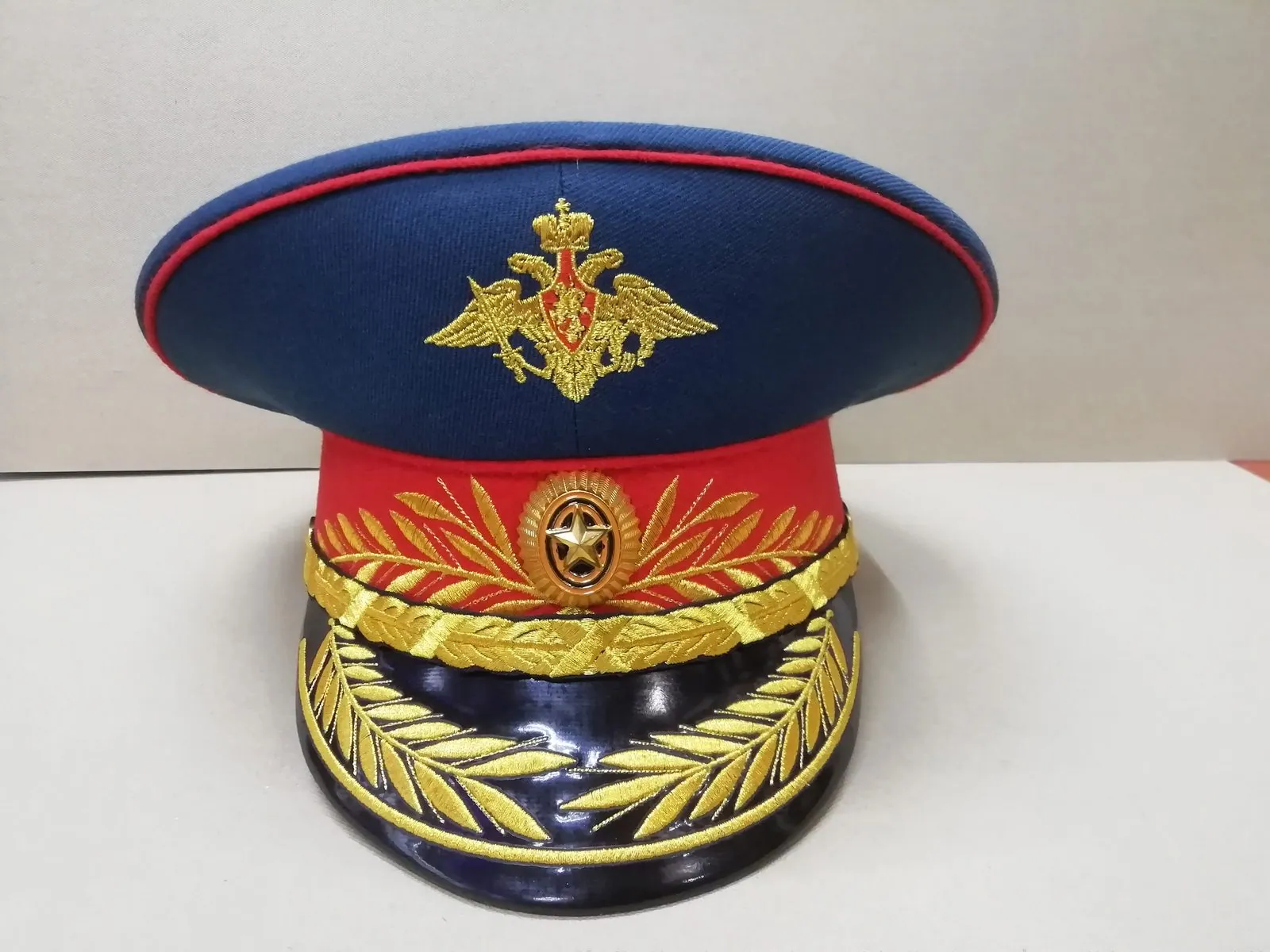 Фуражка парадная генеральская России — ручной пошив, Севастополь
