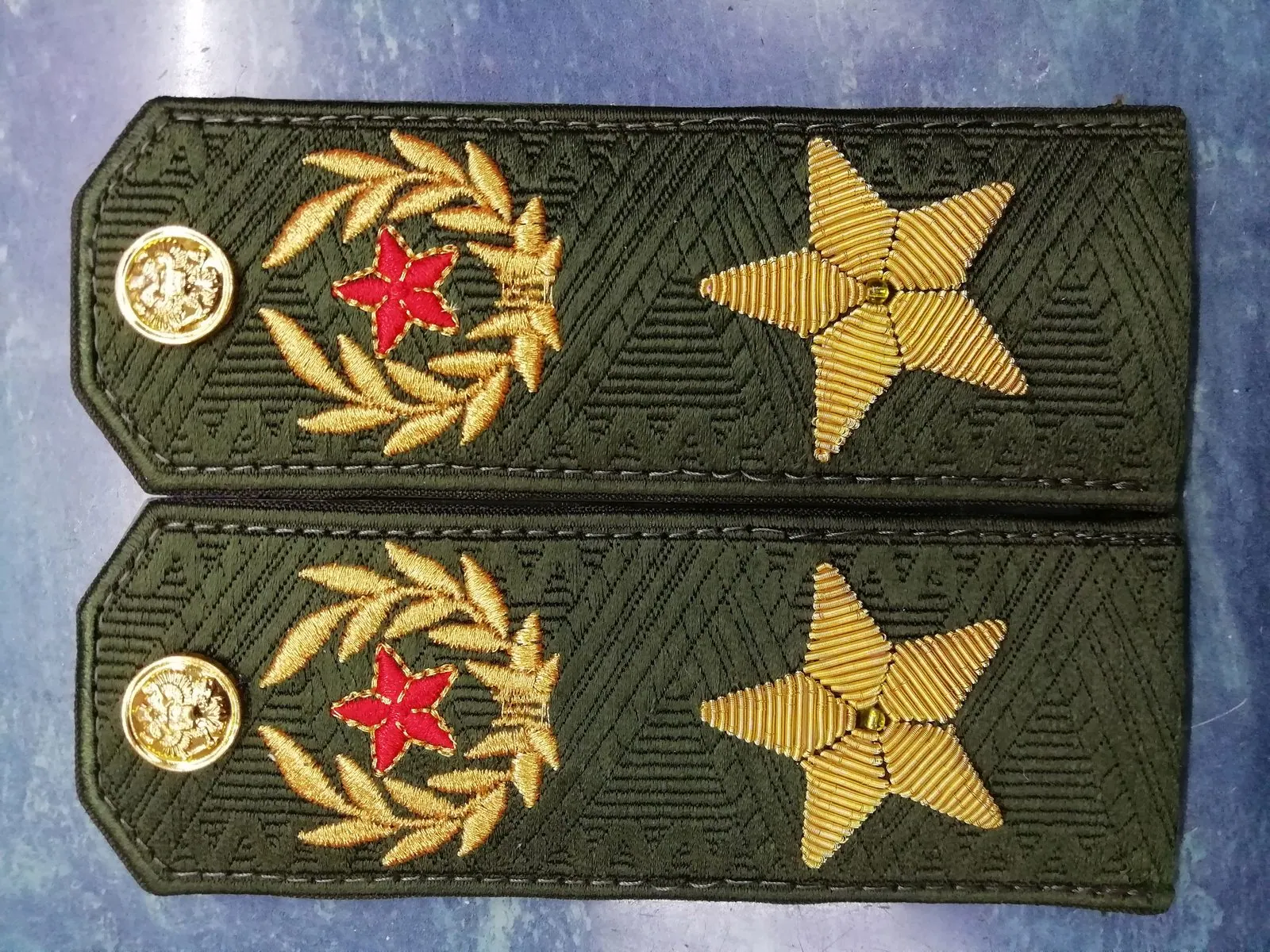 Погоны генерала армии повседневные — ручной пошив, Севастополь