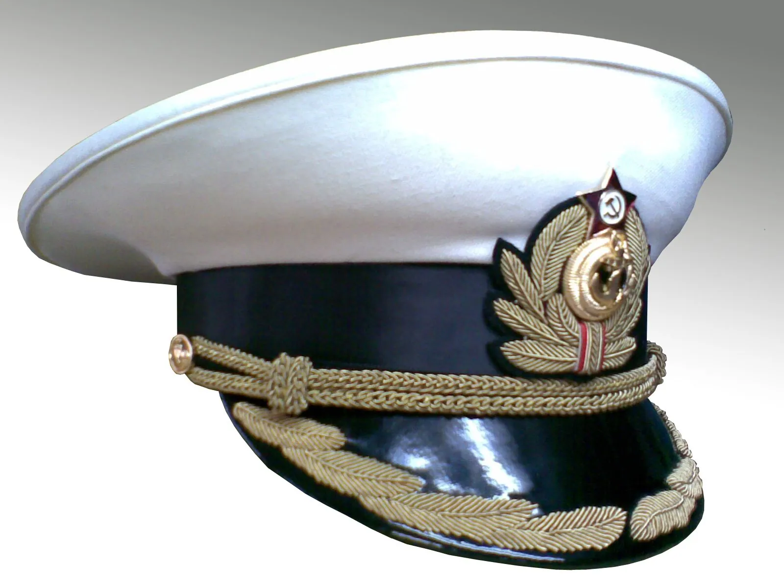 Фуражка ВМФ СССР парадная — ручной пошив, Севастополь